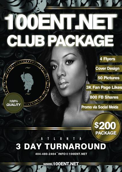CLUB PACKAGES AVAILABLE
CUSTOMIZABLE